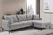 Ajax Sectional With Storage - Grey - The Fine Furniture