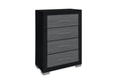 Catalina Bedroom Set - Double/ Queen/ King - Black
