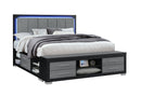 Catalina Bedroom Set - Double/ Queen/ King - Black