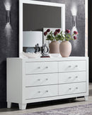 Jettson Bedroom Set - White - Double/Queen/King - The Fine Furniture