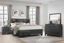 Kolter Bedroom Set - Grey - Double/Queen/King - The Fine Furniture