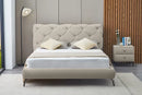 Torin Bed- Queen /King - Cream