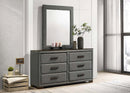 Shimon Bedroom Set - Grey - Double/ Queen/ King - The Fine Furniture