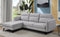Lilac Sectional Sofa Bed - Grey - The Fine Furniture