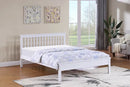 Everly Bed - Single/Double With Trundle Pull out or Drawers - White - The Fine Furniture
