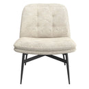 Rufus Accent Chair - Beige/Charcoal - The Fine Furniture