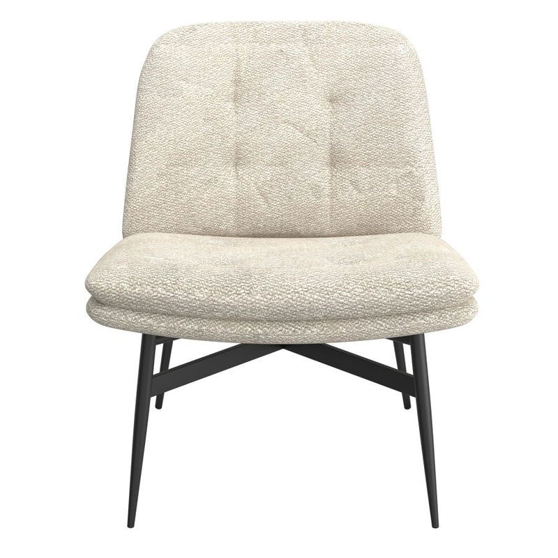 Rufus Accent Chair - Beige/Charcoal - The Fine Furniture