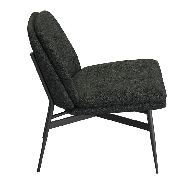 Rufus Accent Chair - Beige/Charcoal - The Fine Furniture