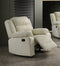 Cassandra Recliner Set - Cream - The Fine Furniture