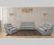 Rowan Recliner Set - Grey - The Fine Furniture