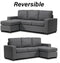 Amira 2Pc Sectional - Grey - The Fine Furniture