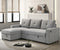 Ceillo Sectional - Light Grey