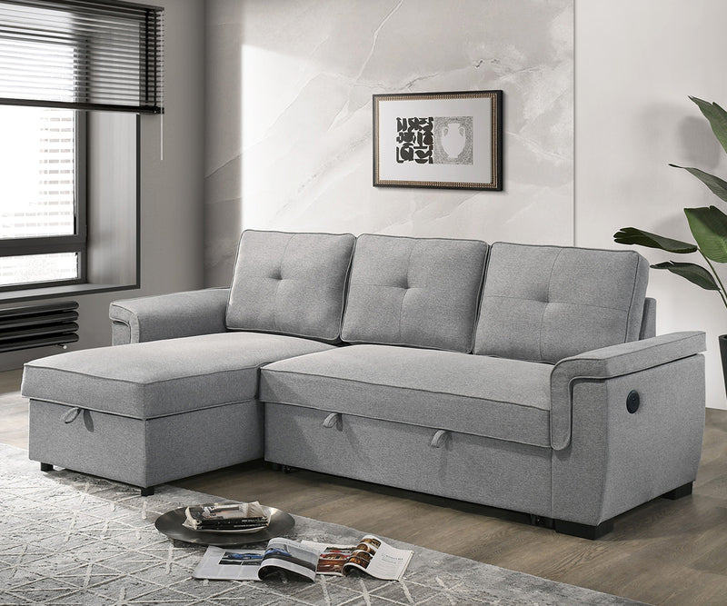 Apollo Sectional - Light Grey