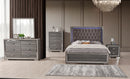 Cleo 6pc Bedroom Set - Queen/ King - The Fine Furniture