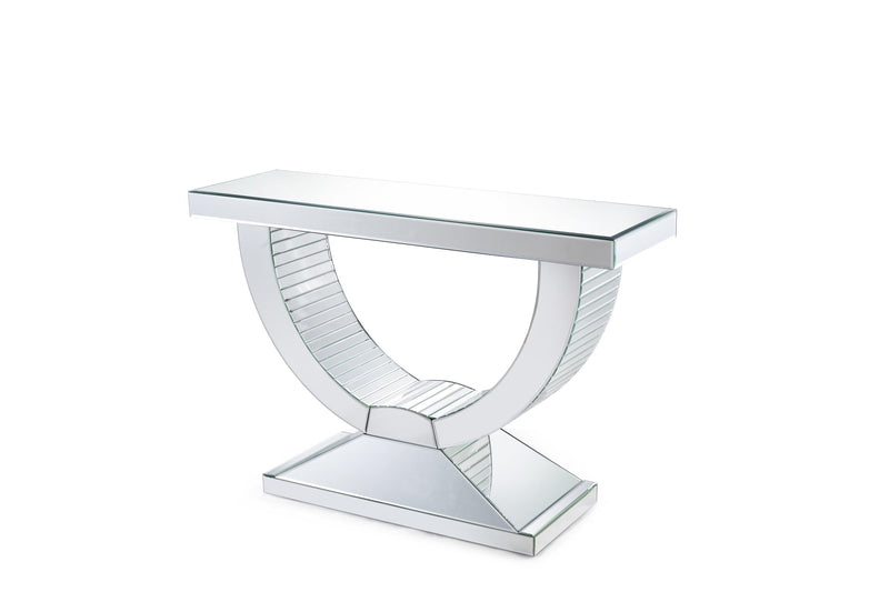 Ember Mirrored Console Table - The Fine Furniture
