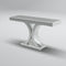 Briella Glass Console Table - The Fine Furniture