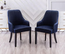 Yolda Chair- Blue (Set of 2) - The Fine Furniture