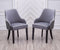 Yolda Chair - Grey Fabric (Set of 2) - The Fine Furniture