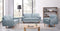 Yukon 2pc Sofa & Loveseat - Light Green - The Fine Furniture