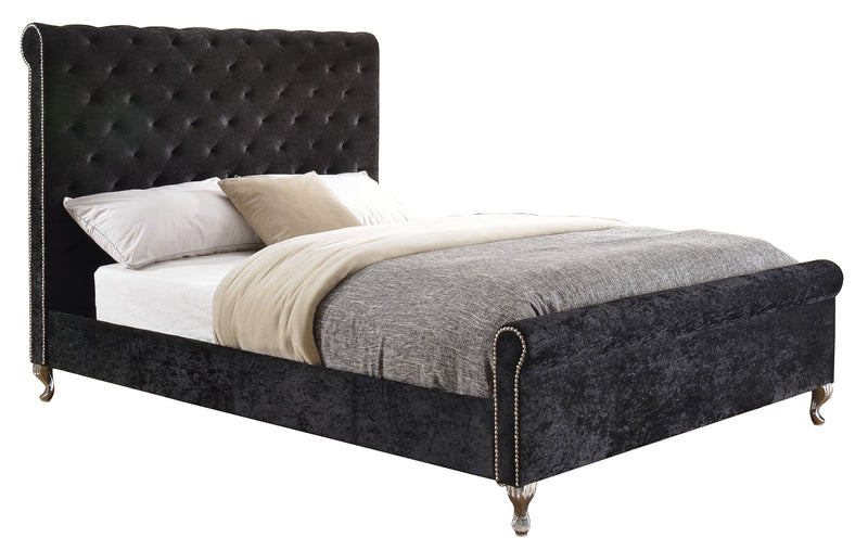 Keith Bed Frame - Black - The Fine Furniture