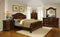 Jupiter - 6pc Queen Bedroom Set - Walnut - The Fine Furniture