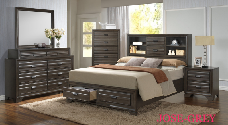 Jose 6pc Bedroom Set - The Fine Furniture