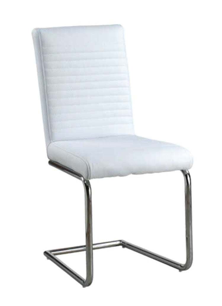 Max Dining Chair in Black or White ( Set of 6) - The Fine Furniture