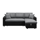 Garthon Pull-Out Sectional Bed with Storage - The Fine Furniture