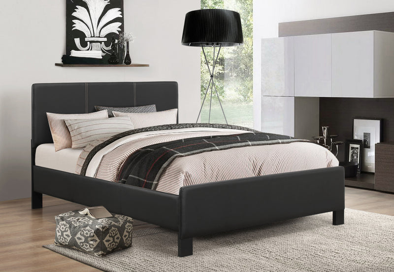 Kobe Bed Frame - Black - Single/Double/Queen - The Fine Furniture