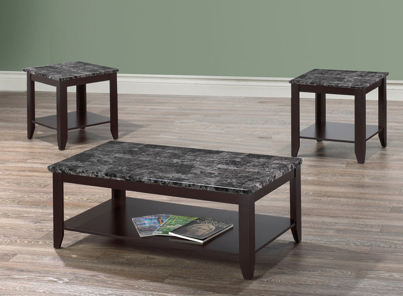Dakota 3pc Coffee Table Set - The Fine Furniture