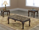 Levy 3pc Coffee Table Set - The Fine Furniture