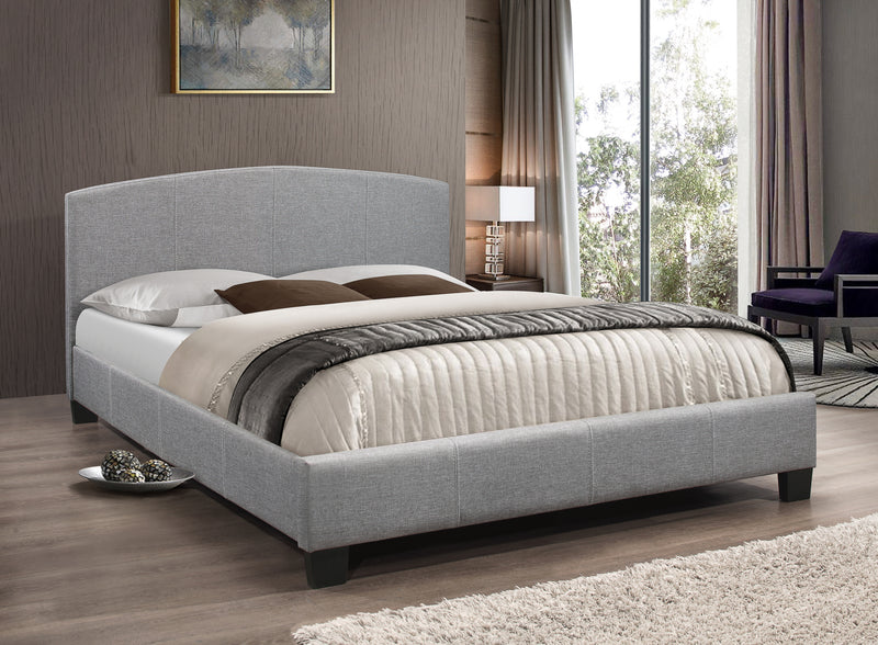 Braden Bed Frame - Grey - Single/Double/Queen - The Fine Furniture