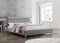 Sylvie Bed Frame - Light Grey - Double/Queen - The Fine Furniture