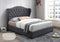 Alaric Bed Frame - Grey - Queen/King - The Fine Furniture