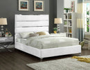 Zendaya Bed Frame - White - Queen/King - The Fine Furniture