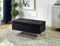 Amiya Storage Bench - Black - The Fine Furniture