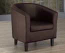 London Accent Chair - Espresso - The Fine Furniture