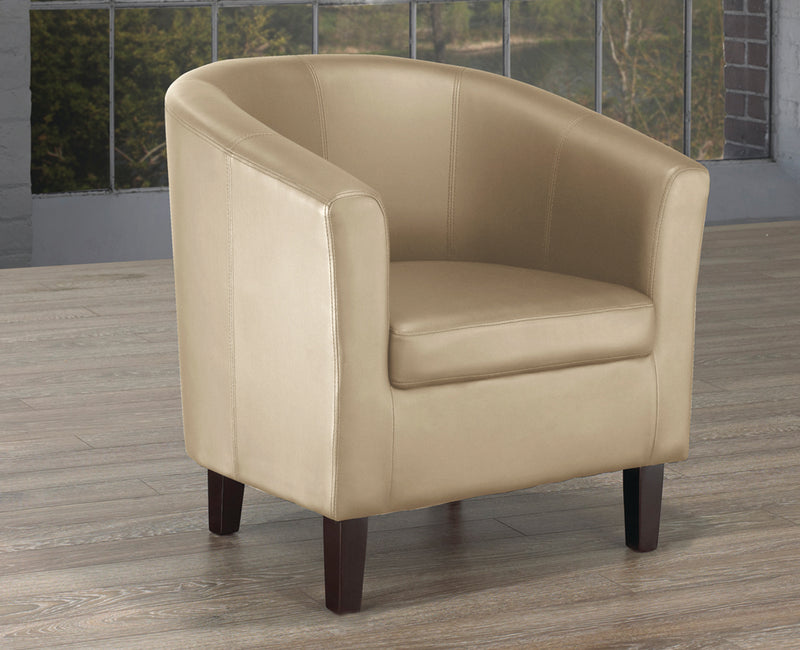 London Accent Chair - Taupe - The Fine Furniture