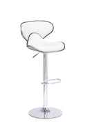 Gregory Bar Stool - White (Set of 2) - The Fine Furniture