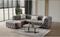 Valentino Sectional Sofa - Velvet Fabric - The Fine Furniture