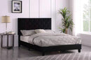 Ruby Bed Frame - Double/Queen/King - Black - The Fine Furniture