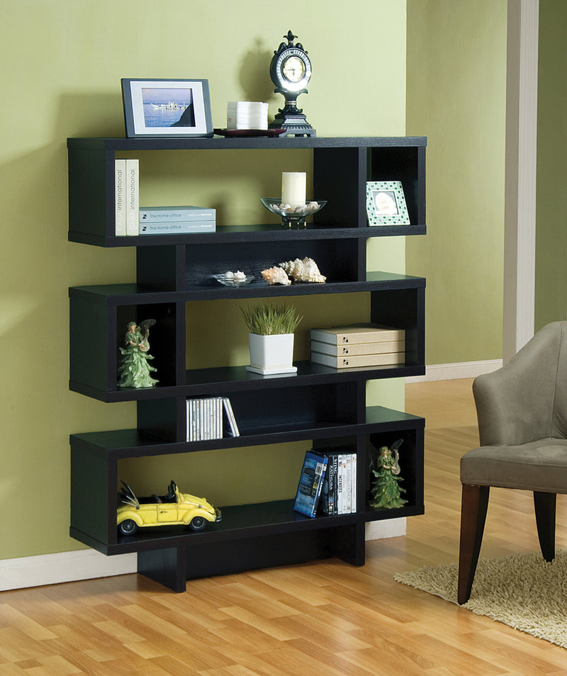 Andrew Display Shelf Black - The Fine Furniture