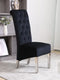 Theo Chair - Black Velvet - The Fine Furniture