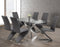 Tommy 7pc Dining table set - Grey - The Fine Furniture