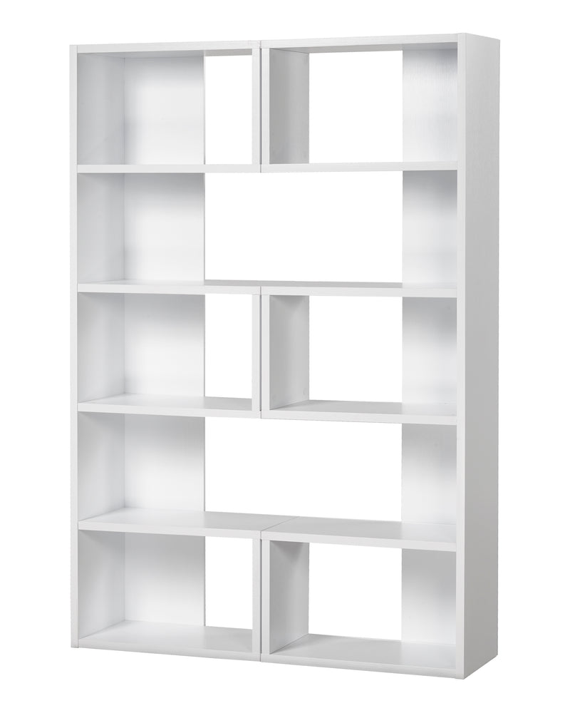 Miles Display Shelf White/Grey/Black - The Fine Furniture
