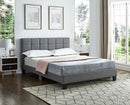 Maci Bed Frame - Double/Queen - Grey - The Fine Furniture