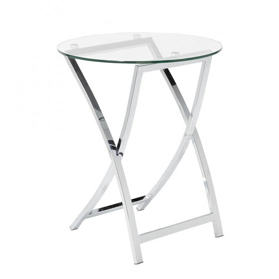 Seth Glass Side Table - The Fine Furniture