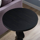 Tyson Side Table - Black - The Fine Furniture