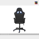 Finnegan Office Chair - Black & Blue - The Fine Furniture