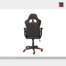 Allen Office Chair - Black/Red - The Fine Furniture